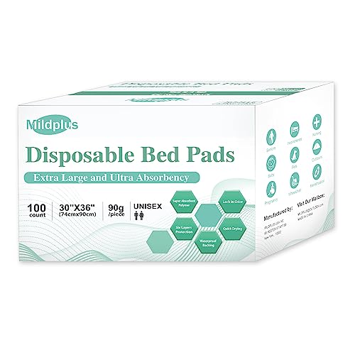Disposable-Bed-Pads-30X36-100pcs-Extra-Large-and-Heavy-Duty-Underpads-Premium-Incontinence-Pads-for-Adult-Waterproof-Chucks-for-Kids-or-Pet - Cucciolini Doodles   Disposable-Bed-Pads-30X36-100pcs-Extra-Large-and-Heavy-Duty-Underpads-Premium-Incontinence-Pads-for-Adult-Waterproof-Chucks-for-Kids-or-Pet