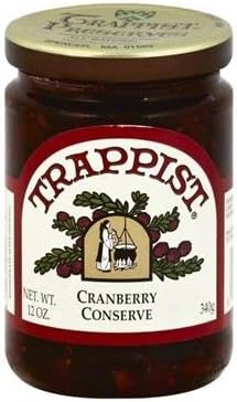 Trappist Cranberry Conserve - All Natural 12 oz.
