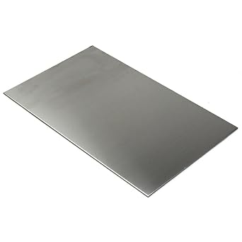 304 Stainless Steel Sheet, Thickness 0.5-5mm Stainless Steel Square Plate Polished Board Sheet Diameter 50/100/150/200/300mm 1PCS100x100x1.5mm