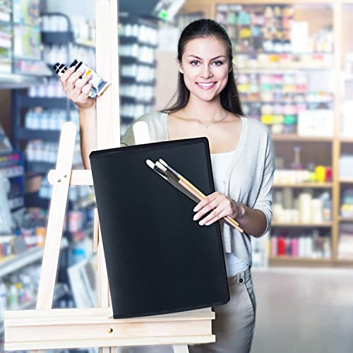 Dunwell 12X18 Art Portfolio - (Black), 12 X 18 Poster Album, Portfolio Folder For Architects & Artists, 18X12 Or Arch B Paper Folder Binder With Plastic Sleeves, Acid Free 24 Pocket Display 48 Pages #TOP5