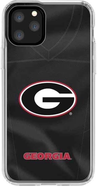 Skinit Clear Phone Case Compatible with iPhone 11 Pro - Officially Licensed University of Georgia Bulldogs Logo Design