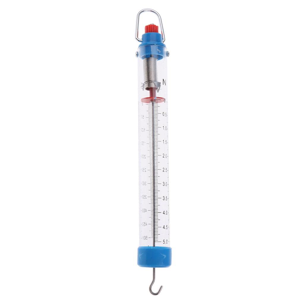 5N Newton Meter Force Gauge Spring Dynamometer Physics Lab Experiment 8.27 * 0.98 * 0.98inch Studying Learning Tool-image-31