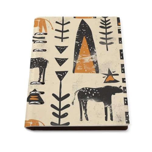 Carnet de notes A5 rechargeable à motif animal lumineux pour réunion