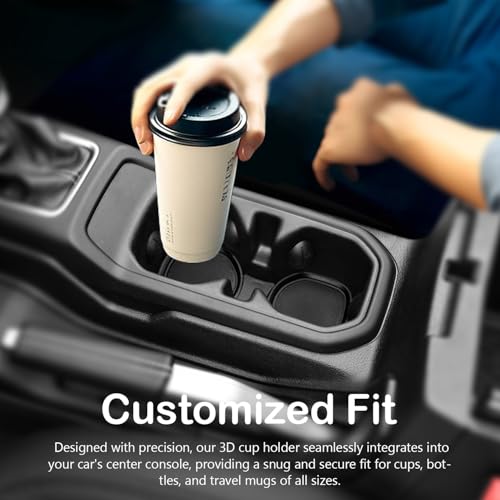 Insertos de portavasos para auto auovo 4 pzas miniatura 2