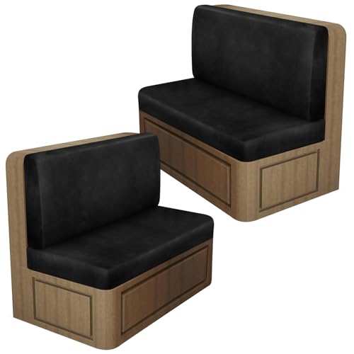 ANARACHON Leather Look RV Dinette Cushion Covers
