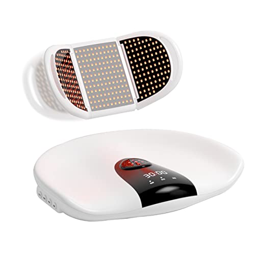Prostatitis Red Light Device, Large Bendable 316 pcs 630 nm Red Light Therapy Instrument Tri-fold Board for Benign Prostatic Hyperplasia Frequent Urination Incessant Urine