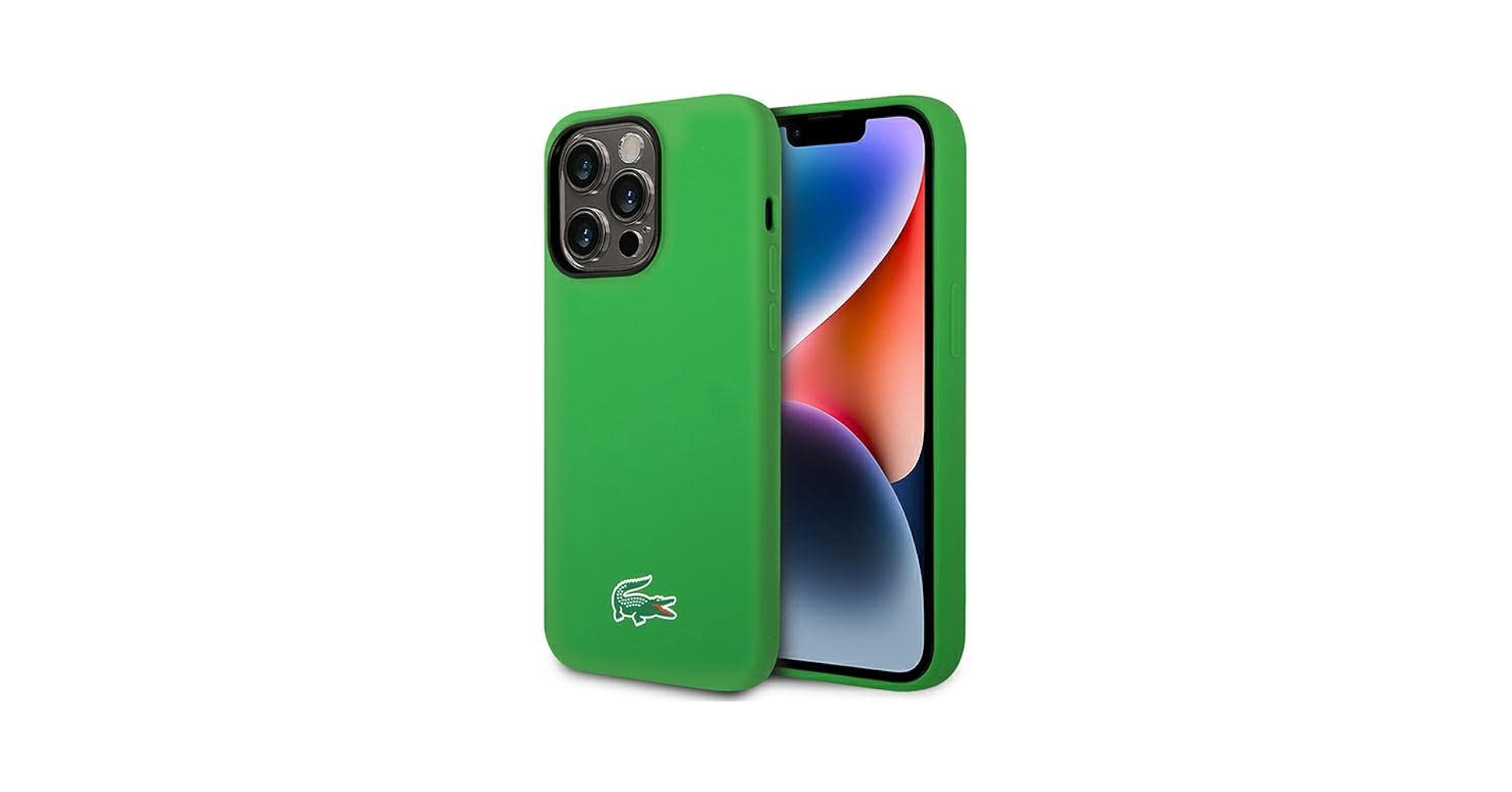 ラコステ　iPhone 14 pro max ケース Lacoste Mesh Croco Patch iPhone 14 Pro Max case