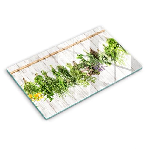 Planche à découper induction 52x30 cm Wallfluent protège-plaque en verre - 2