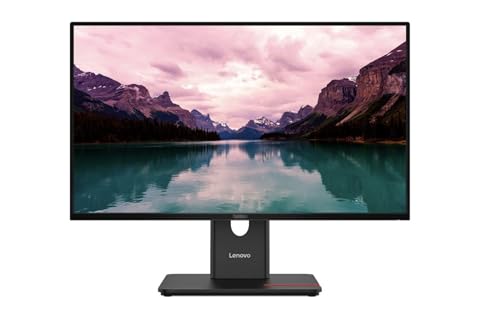 Image of Lenovo ThinkVision T24-40 24 inch Class Full HD LED Monitor - 16:9 - Eclipse Black