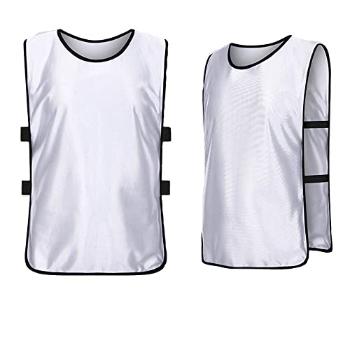 Cheuling 12 Stück Sport Trikot Leibche Fußball Trainingsleibchen für Kinder und Erwachsene, Markierungshemd Trainingsleibchen Team-Spiel Bibs für Herren Damen Senioren Junioren