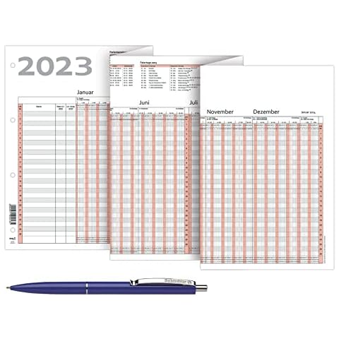 Urlaubsplaner 2023 inkl. Kugelschreiber, Dienstplan, Personalplan, Wandkalender Cover