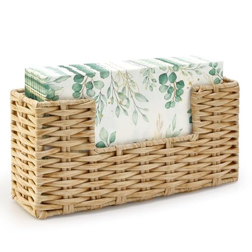 Paper Guest Towel Holder for Bathroom Napkin Holders Disposable Hand Face Towel Stand Modern Vertical Napkin Dispenser Holder Tray for Kitchen Table Tissue Holders Guest Bathroom Decor Essentials