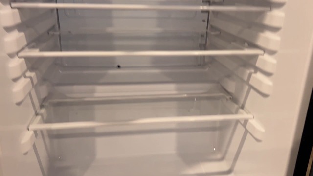 Image of COWSAR Dorm Fridge without Freezer, 4.4 Cu.Ft Single Reversible Door Office Refrigerator with Adjustable Thermostat, Removable Glass Shelves, Commercial Compact Fridge for Bedroom Dorm Office