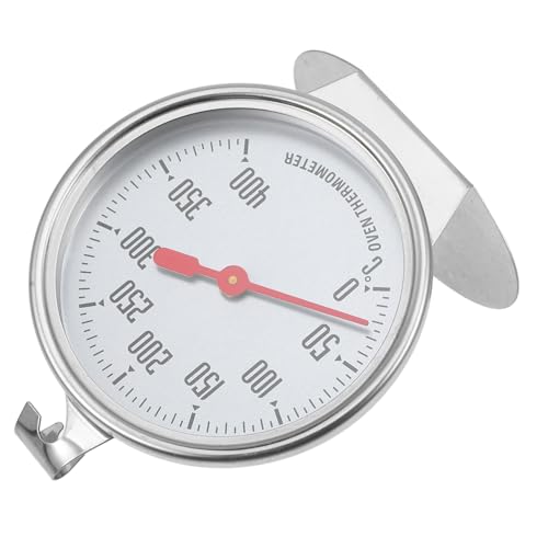 Cabilock Oven Thermometer for Baking Portable Chef Gauge Compact Design Easy to Read Dial for Home and Restaurant Kitchens Accurate Measurement Up