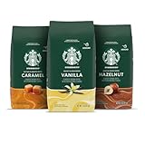 Starbucks Flavored Ground Coffee—Variety Pack—Naturally Flavored—3 bags (11 oz each)