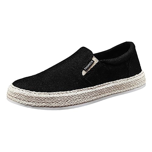 Chaussures en lin hommes sans lacets pour ne plus souffrir de la chaleur aux pieds