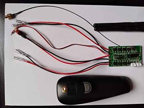 Rc Bait Boat 6ch 2.4g Remote Controller Transmitter W/gyro+Receiver Double Motor Differential Receiver Circuit Board 6v-12v