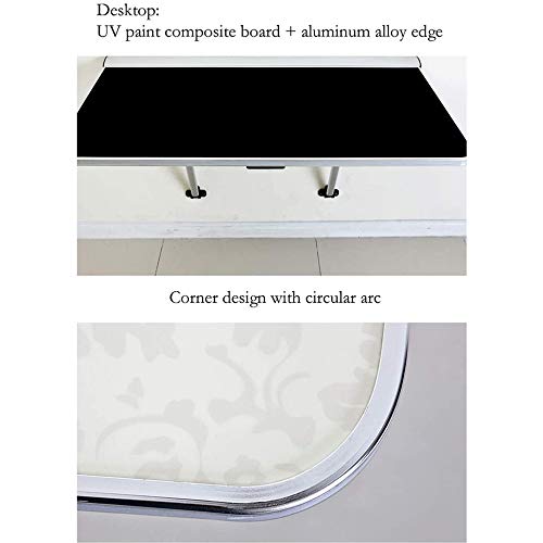 Table pliante murale compacte et table pratique en panneau UV A