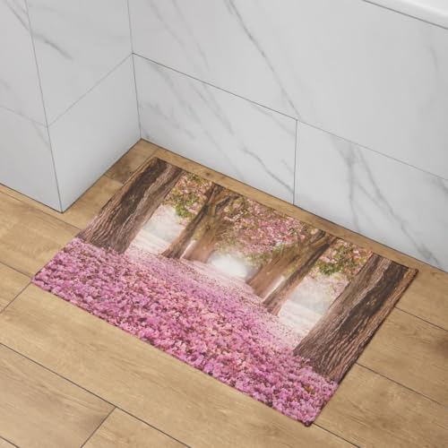 Tapis devant de porte intérieur forêt pour décorer la cuisine - 4