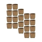 JECOMPRIS Cajas para Dulces Tejidas de Paja Natural, 20 Piezas, Estuche para Guardar Dulces, Caja de Embalaje Ligera y Portátil para Bodas, Cumpleaños y Celebraciones
