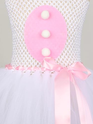 Disfraz completo Bunny para niñas 8-9 años blanco miniatura 7
