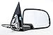 Passenger Side Mirror for Avalanche Chevy Silverado GMC Sierra 1500 2500 HD 3500 (1999 2000 2001 2002) Right Chrome Non-Heated Folding Outside Rear View Replacement Door Mirror