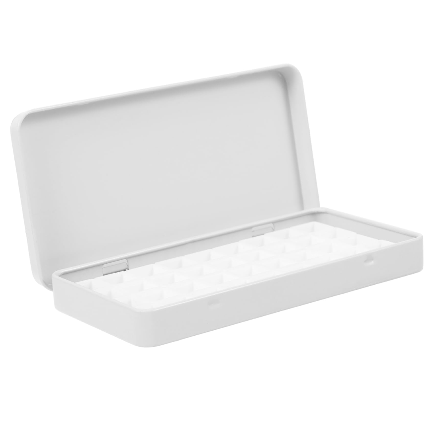 NUOBESTY 4ensembles Boîte De Pigments pour Peinture Aquarelle Étui De Rangement Métallique Vide avec Compartiments pour Artistes Et Étudiants