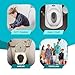 Pack 60 X-Large Disposable Toilet Seat Covers PE Material | Travel Toilet Seat Covers for Adults and Potty Training, Premium Toilet Seat Liners for Public Restrooms
