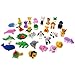 JZK 32 x Gomas borrar animal pequeño borrador juguete desmontable para niños regalo fiesta de cumpleaños navidad oficina escuela papeleria suministros