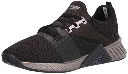 Reebok mens Flashfilm 2.0 Cross Trainer, Core Black/Tech Metallic/White, 9 US