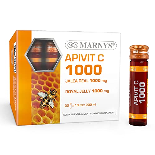 MARNYS Apivit C 1000 mg Jalea Real Pura y Vitamina C 20 Viales