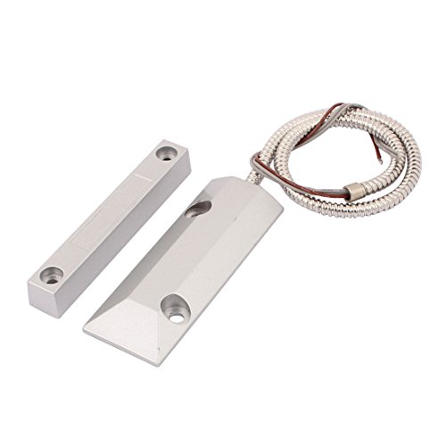 Aexit Set OC-55 Security & Surveillance Iron Rolling Shutter Door NO+NC Magnetic Reed Switch Home Security Systems w Cable
