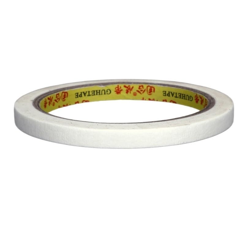 Miniatura 8 de FORINC Cinta adhesiva washi de color blanco, pegatina de papel de boceto artístico de pintura al óleo de un solo lado, se puede escribir en la casa