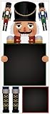 RoomMates RMK2472GM Nutcracker Chalkboard Peel and Stick Giant Wall Decals, 1-Pack