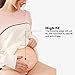 Fake Pregnant Belly, Real Feel Soft Silicone Fake Belly 3-10 Months, Artificial Bump Tummy Pregnant Belly, Great for Photography, Actor, Performance Prop, Cosplay, Spoof(M)