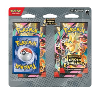 Pokémon TCG, Blister Quádruplo Komala do Lauro ME02.5 Heróis Excelsos