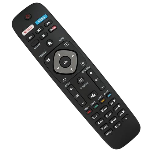 Télécommande de rechange pour Smart TV Philips URMT39JHG003 39PFL2608