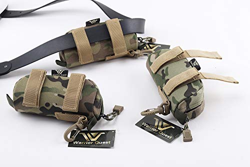 Warrior Quest Anti-Shock 1050D Nylon Molle Sunglass Case - Protective Eyeglasses Case Safety Glasses Case Sunglasses Box Mens Eyeglass Case (Semi-Hard Case) - Thumbnail 6