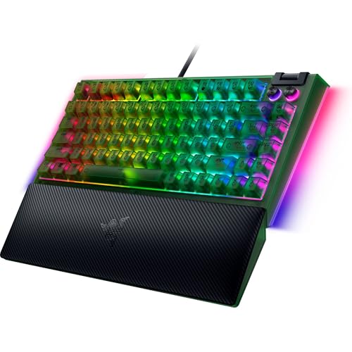 Razer BlackWidow V4 75% Phantom Green Edition RZ03-05003300-R3M1 の商品画像 8