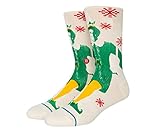 Stance Men's Buddy the Elf Socks, Off White, L