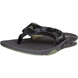 Reef Fanning Print Flip Flops Zehentrenner (Olive Palm, Numeric_44)