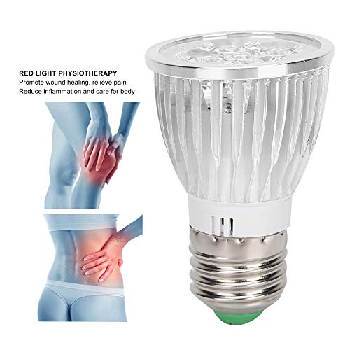 Infrared Red Light Heating Lamp With Extra 5W Bulb Replacement, Infrared Lamp Heat Lamp, 5W Infrared Heat Lamp Therapy Device, 850 Nm Near Infrared Light Bulb, For Muscle Pain Relief #TOP2
