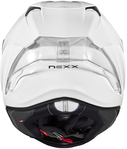 Nexx X.R3R Plain Helm, perlweiß, XL (61/62)