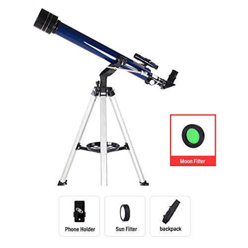 Telescopio Refractor 60/700mm para Astronomía y Viajes miniatura 2