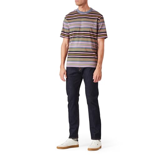 Paul Smith Ps Pual Smith Men's Regular Fit Stripe Short Sleeve T-Shirt3