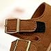 Ctreela Boys Girls Kids Beach Sandals Athletic Walking Shoes with Arch Support Summer Fashion Outdoor Activities 21-37 Brown