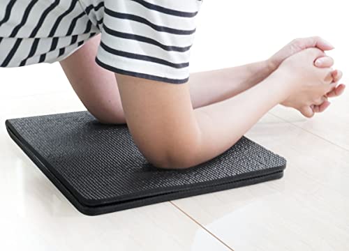 maisum ヨガ膝マット 66×28㎝ ブラック