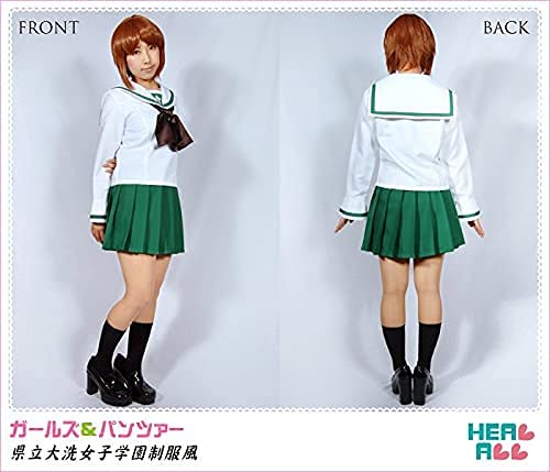Acos製ガルパン　大洗女子学園　Mサイズ　セーラー制服　長袖　コスプレ衣装 Amazon.co.jp: [ND] 漫殿阁COS ガールズ＆パンツァー コスプレ