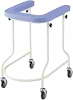 中古】 歩行器 アルコー （水色）