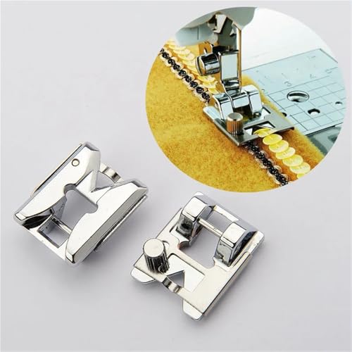 Pie prensatela para máquina de coser con trenza miniatura 2